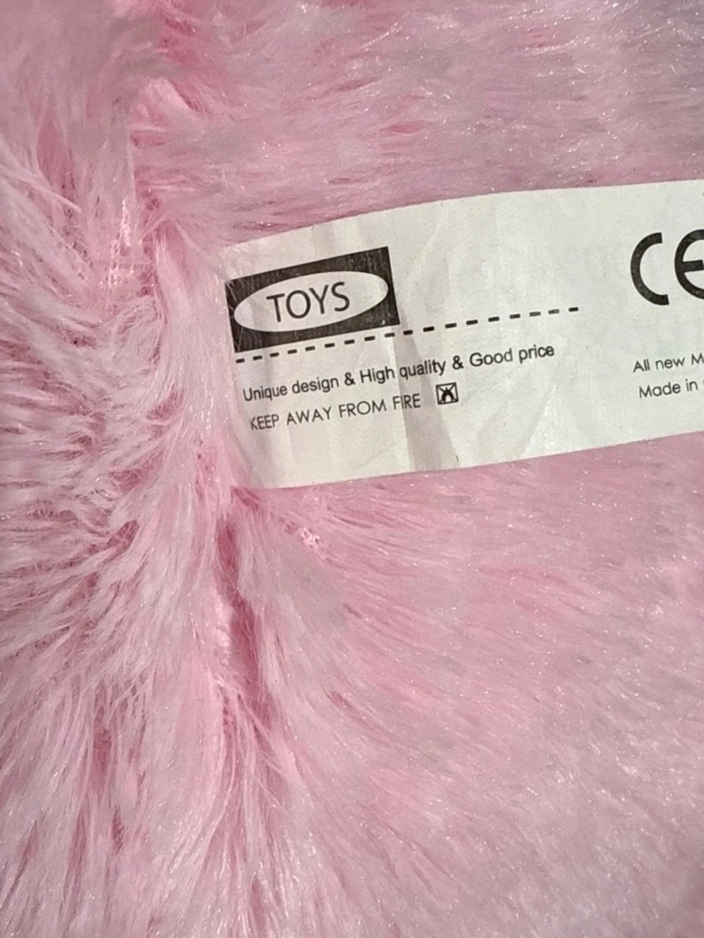Pink Plush Teddy Bear Soft Stuffed Animal